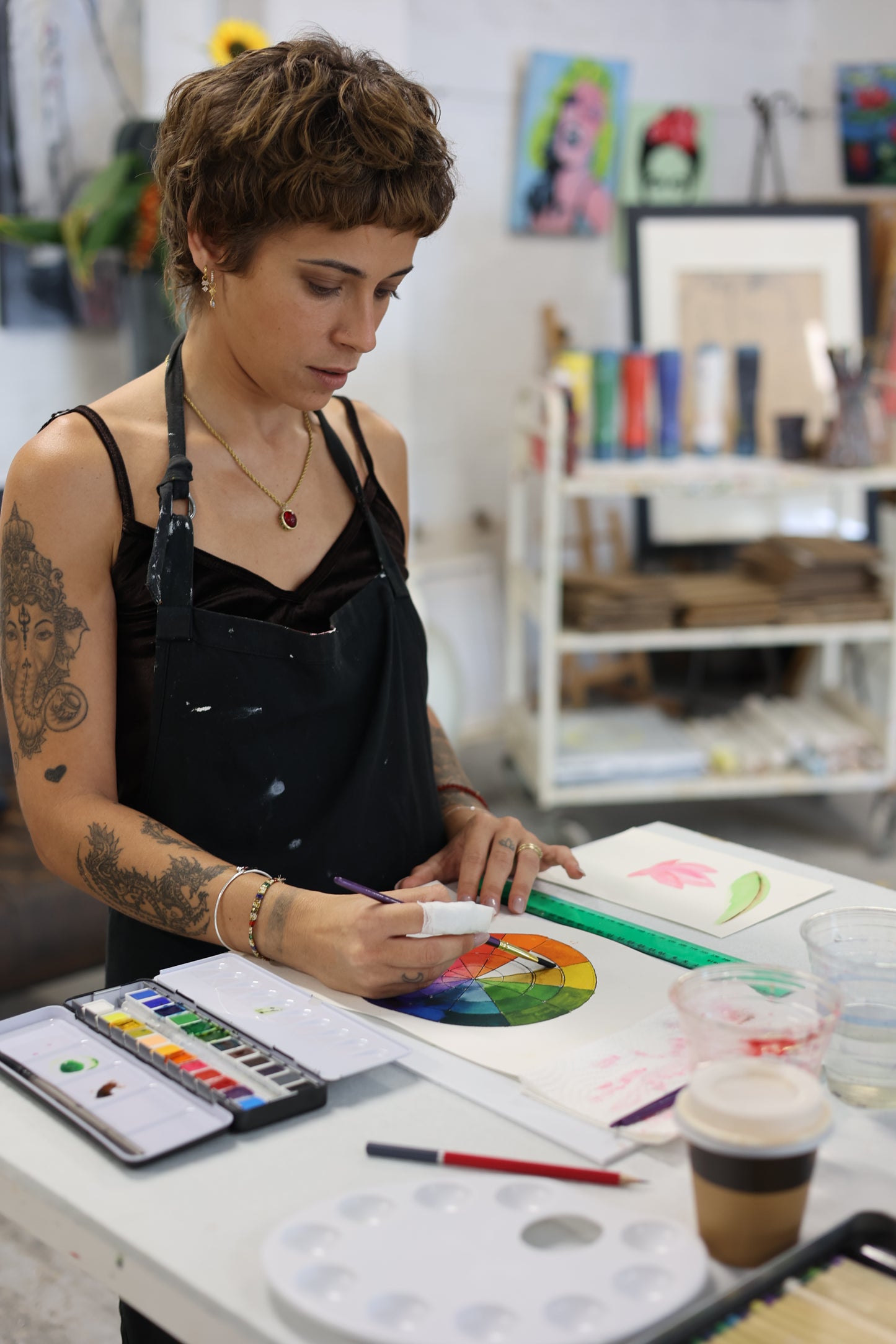 Watercolour Paint & Sip at Home Kit