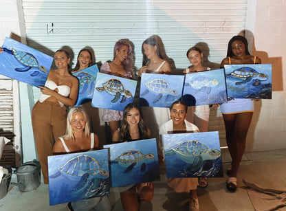 Sip and Paint | Sea Turtle | Saturday 2nd November | 1pm