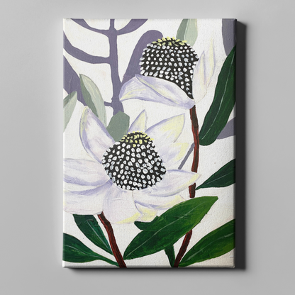 Sip & Paint | White Waratah | Friday 5th June | 6pm